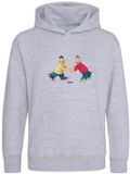 Hingly Hooded sweater Buurman & Buurman Grijs Schaatsen 116