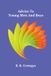 Advice Libri GmbH Advice to young men and boys - Paperback