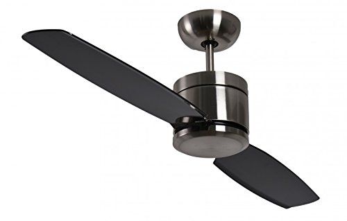 Pepeo Turno - Plafondventilator - Chroom - Inclusief afstandsbediening