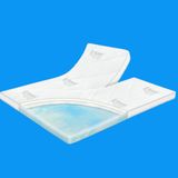 Droommatras Koudschuim splittopper Tencel DeLuxe 200x220 cm dikte 11 cm