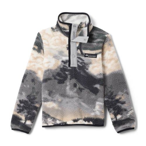 Columbia Helvetia II fleece sweater grijs print