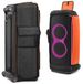 Solidchoice - Housse de protection pour enceinte portable avec pochette de rangement pour microphone et câbles