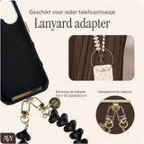 AVY Universele RVS Pad Koord Adapter voor Bevestiging Telefoonkoorden | Universeel voor Telefoonhoesjes | Gemakkelijke Koordbevestiging | Goud