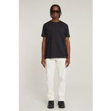G-Star Mosa Straight Jeans Heren 27/30 Katoen Elastaan Ecru