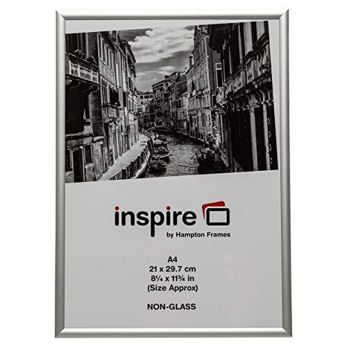 Photo Album Co Photo Album Co Aluminium Certificaat Frame A4 Niet Glas (Pack van 1) AL19A4NG, Aluminium, Zilver, 31,2 x 22,5 x 2,5 cm