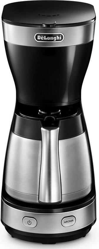 De'Longhi Dedica Style ICM 16710 zwart, zilver