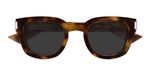 Saint Laurent Lunettes de Soleil Unisexe Havane Pantos Gris 49mm