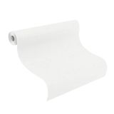 Rasch 127201 - Overschilderbaar Vliesbehang met Structuur, Wit