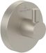 Villeroy & Boch Elements - Tender handdoekhaak, handdoekhouder voor wandmontage, wandhaak van zink, accessoires badkamer, ronde badhaak 54 x 32 x 54 mm, geborsteld nikkel mat