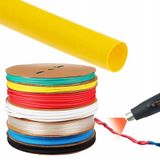 Rosfix Krimpkous 20 mm - Dunwandig Zelfdovend 2:1, Geel - 1 m, -30–125°C - Isolatie Elektronica