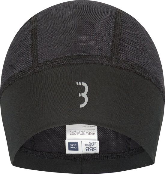 BBB Cycling ComfortCap Fietsmuts - Zwart - One Size - BBW-293