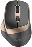 Cool Draadloze muis, stil, ergonomisch, zwart-goud