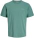 JACK&JONES Jongens T-shirt met logo - Mineral Blue - Maat 98