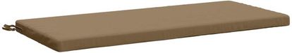 vidaXL Bankkussen SOEST 100% Polyester Taupe 120 x 50 x 5 cm