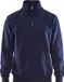 Merkloos Blaklader Sweatshirt Jersey 1/2 rits 3365-1048 - Marineblauw - XS