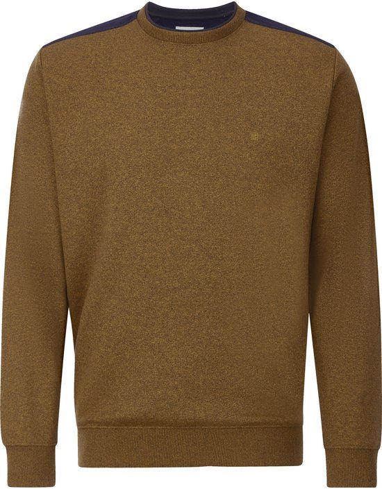 Babista heren Sweatshirt - 56/58 - bruin - Plus Size