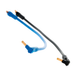 Zenitech - 2 Modulaire Draadverbindingen Voor Elektrisch Paneel - Fase En Neutraal - Lengte 27 Cm - CE Gecertificeerd - Zwart En Blauw
