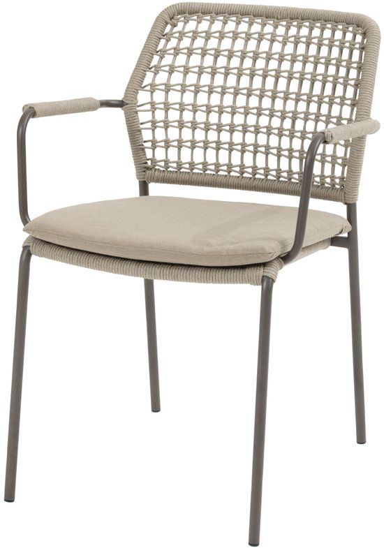 4 Seasons Outdoor Barista stapelbare dining tuinstoel terre Taste