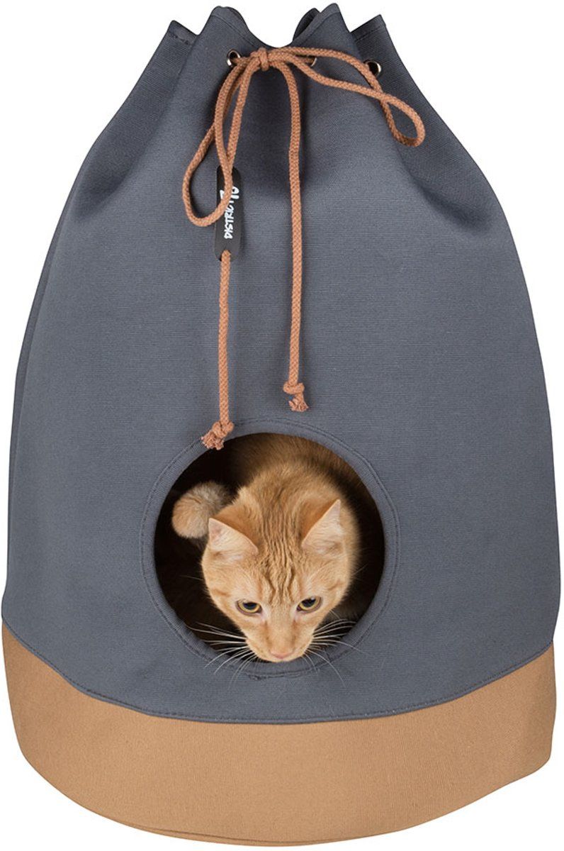 District 70 CASA Kattenmand - Cognac - 45 x 45 x 60 cm