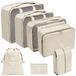 Set de 7 pièces pour valise et organisation