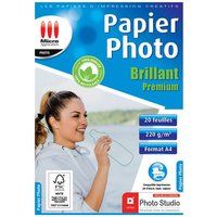 Micro Application Pak printpapier A4 220g 20 vellen Wit