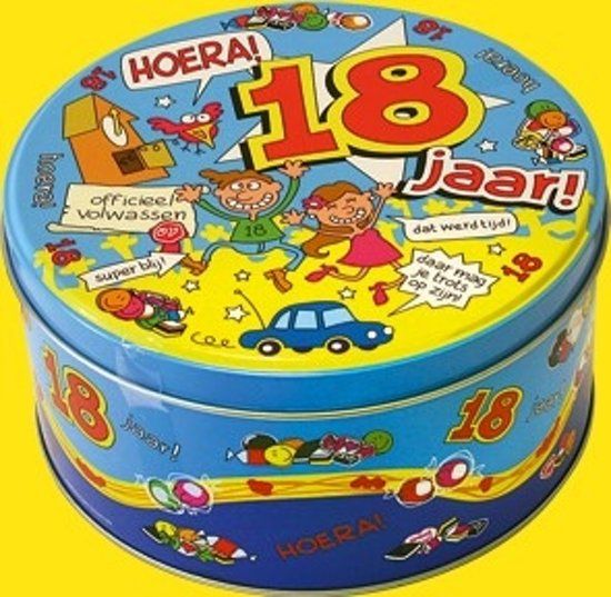 Paper Dreams Snoeptrommel - 18 jaar
