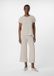 Comma Broek Lichtbeige Katoen/Polyester Regular Fit Taillehoogte Regular Waist