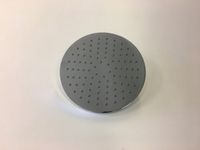 Douchebakkenopmaat.nl Hoofddouche ø20cm chroom