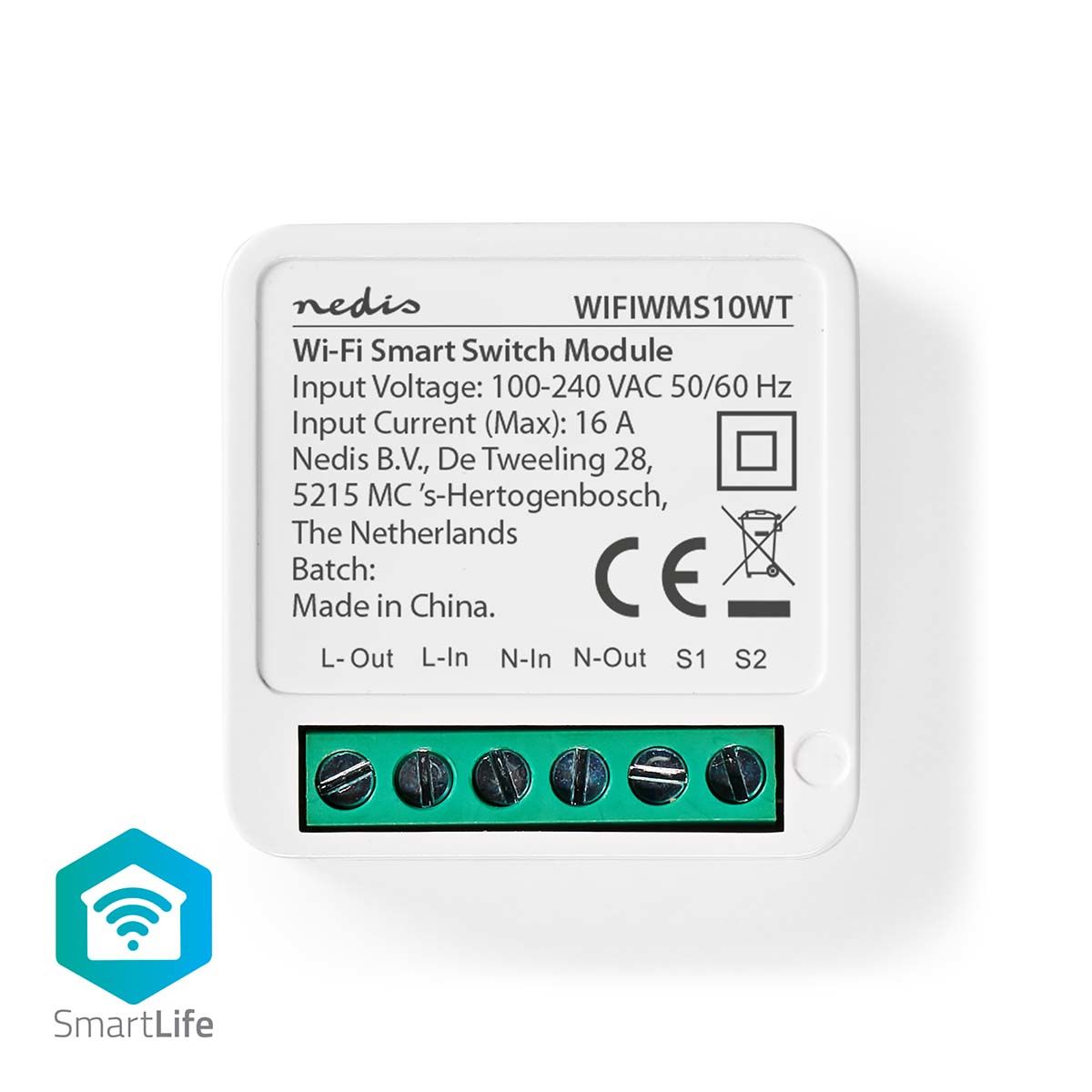 Nedis SmartLife Wi-Fi Smart Home Light Controller - White