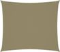 vidaXL Zonnescherm rechthoekig 2,5x3 m oxford stof beige