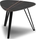 M2 Kollektion Liv Driehoek Stenen Salontafel Small Zwart