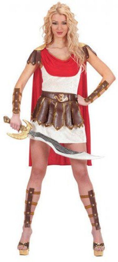 Generik Romeins gladiator kostuum voor vrouwen - 8003558715633