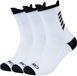 Camano Sportsokken, 3-pack, Wit Mix, Maat 39-42