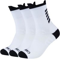 Camano Sportsokken, 3-pack, Wit Mix, Maat 39-42