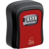 Basi 2101-0000-1114 SSZ 200 Coffre à clés à combinaison Noir, Rouge