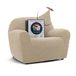 FAVERTI Stoelhoes voor 1-zits van 70 tot 110 cm, model Novelle beige