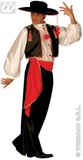 Widmann costume de danseur mexicain pour hommes - Vêtements de déguisement - Moyen