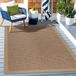 Ayyildiz Tapis d'extérieur et de terrasse Noir 120x170 cm Tapis d'extérieur