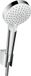 Hansgrohe Crometta Vario Porter Doucheset Ecosmart - Weiß/Chrom