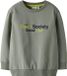 NAME IT Jongens Sweater Lange Mouw Katoen 95% Elastaan 5% Regular Fit Shadow Maat 110