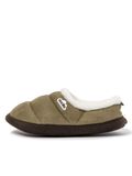 Nuvola Classic Velvet Sloffen Unisex Militair Groen 34/35