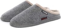 Giesswein Dannheim Unisex Pantoffels - Maat 44 - Grijs/Beige