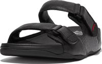 FitFlop Gogh Moc Slide In Leather Men Zwart - Maat 42