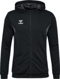 Hummel Hmlauthentic Pl Zip Hoodie Heren Hoodie, zwart