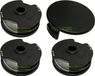Parkside 3 spoelen met draad + afdekking voor PRTA 20-Li A1 B1 B2 C3 TLP-01 grastrimmer