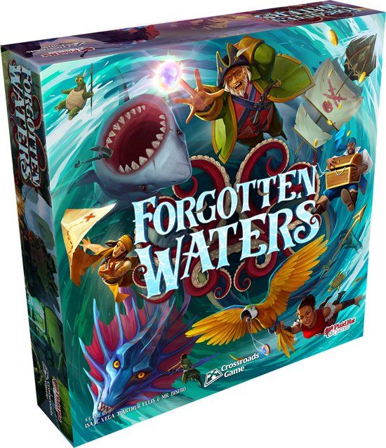 Plaid Hat Games Forgotten Waters - Engels - Coöperatief spel - Storytelling spel