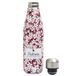COOK CONCEPT, KA0277, 50 Cl Fleur Maitresse Insulated Bottle, Practical and Elegant, Ideal for Carrying Hot or Cold Drinks, Airtight Cap, Pink