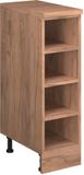 Vicco Schuin dak kast Rion, Goudkleurig Eiken/Goudkleurig Eiken, 25 x 46 cm