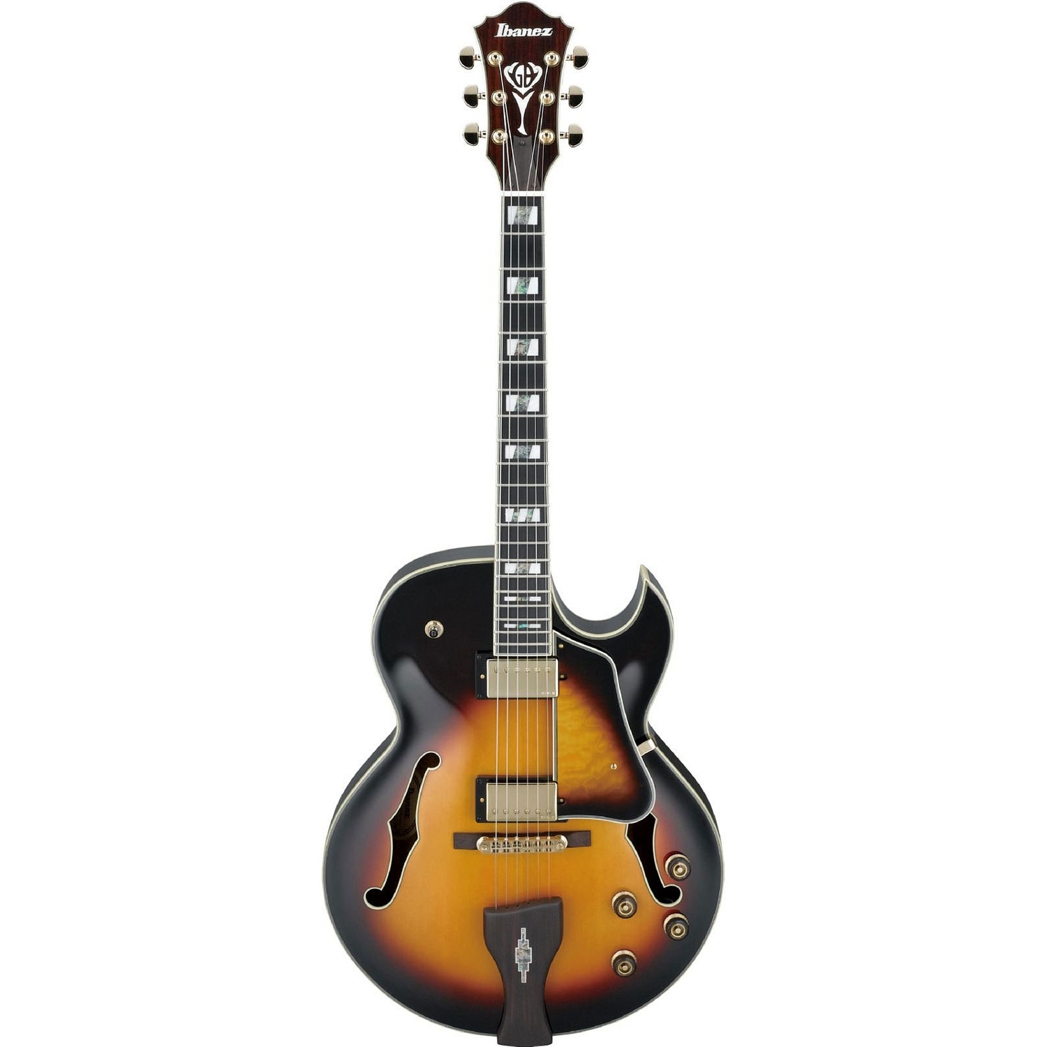 Ibanez LGB30 George Benson Signature Vintage Yellow Sunburst