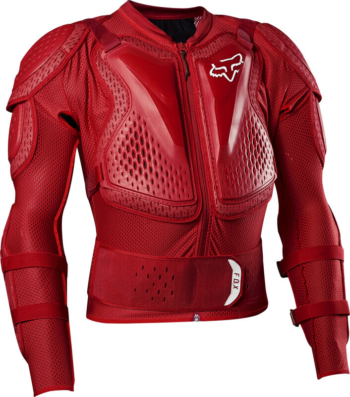 Fox Titan Sport Protector Jas Heren, flame red